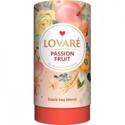 Чай черный с фруктами и цветами "Lovare" Страстный фрукт 80 г